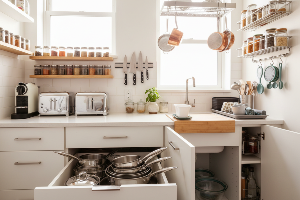 Best Kitchen Supplies for Small Kitchens: 25 Space-Saving Essentials