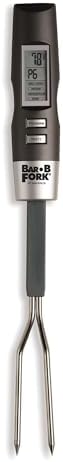 Maverick BarBFork Digital Meat Thermometer Fork, Preset Temps for 6 Meats, Backlit LCD, Beep Alert, Stainless Steel Probes, Auto-Off by Maverick
