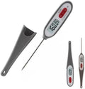 Taylor – Compact Instant-Read Pen Style Digital Kitchen Meat Thermometer - Waterproof Grey - Gray by Taylor