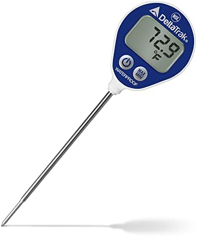 11050 Professional Digital Meat Thermometer for Kitchen Waterproof Lollipop Thermometer NSF Certified by DeltaTrak