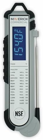 Maverick Pro‑Temp Digital Meat Thermometer PT‑100BBQ, Instant Read with Backlit Display, Oven Safe, Calibration Feature, Grill, Smoker & BBQ Temperature Probe - Image 5