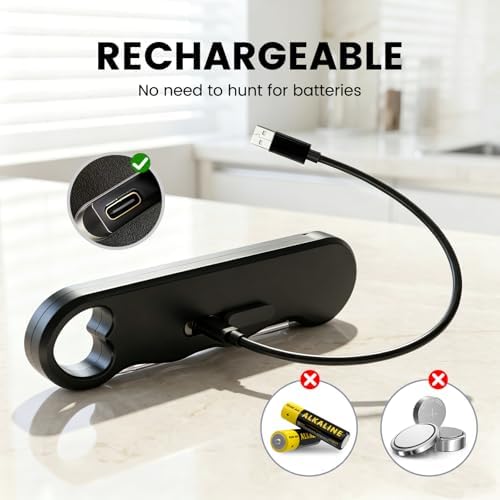 0.3s Fast Read Meat Thermometer – USB-C Rechargeable,Black - Image 4