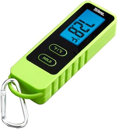 Taylor Tru Temp Digital Meat Thermometer with Folding Probe, Caribiner Clip by Taylor