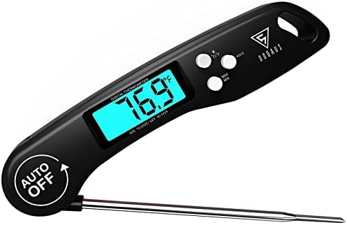 DOQAUS Meat Thermometer Digital – Instant Read Food Thermometer for Cooking by DOQAUS