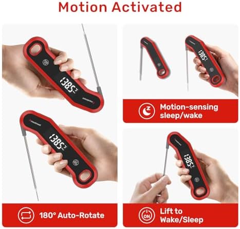 0.5 Sec Instant Read Meat Thermometer Digital, ±0.5℉ Accuracy - Image 5