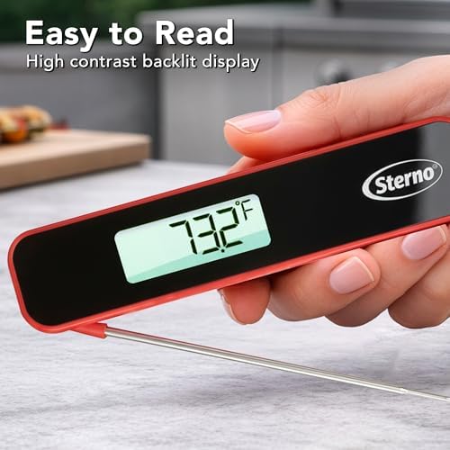 Sterno Digital Meat Thermometer, Instant Read - Image 4