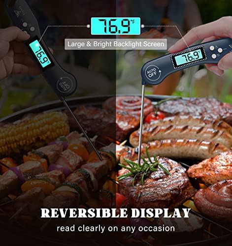 DOQAUS Meat Thermometer – Temperature Dial Thermometers for Cooking Blue - Image 4