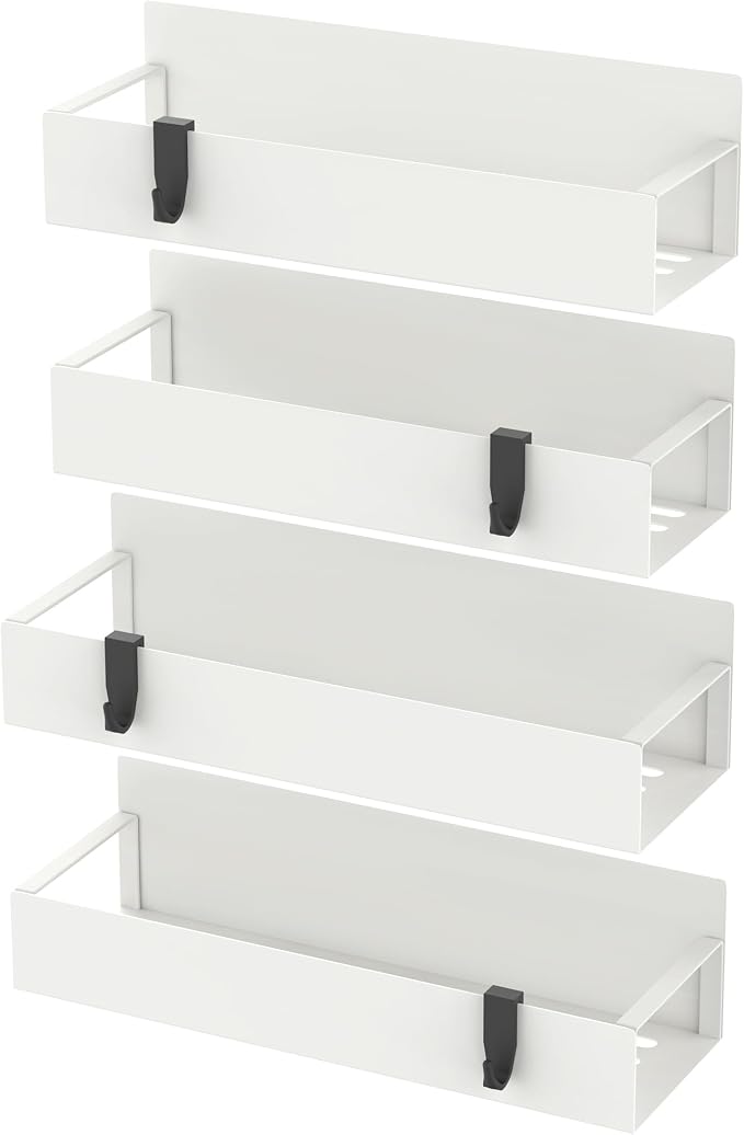 HuggieGems 4 Pack Magnetic Spice Storage Rack Organizer - Image 6