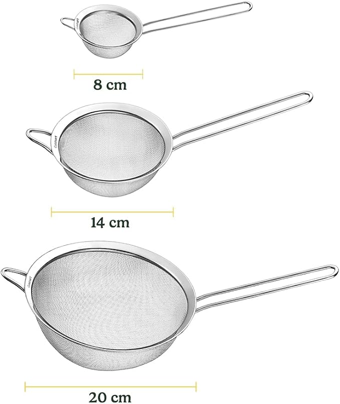 Cuisinart Mesh Strainers, Fine Mesh Kitchen Strainer Set - Image 2