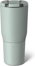 BrüMate Nav 25oz 100% Leak Proof Insulated Travel Tumbler with Magnetic BevLock™ Lid - Double Wall Cup-Holder Friendly Stainless Steel Mug (Sage) by Br%C3%BCMate