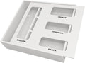 SpaceAid Bag Storage Organizer for Kitchen Drawer, Bamboo Organizer, Compatible by SpaceAid
