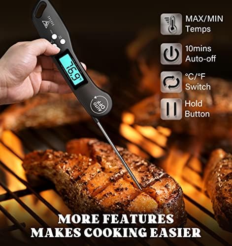 DOQAUS Meat Thermometer Digital – Instant Read Food Thermometer for Cooking - Image 3