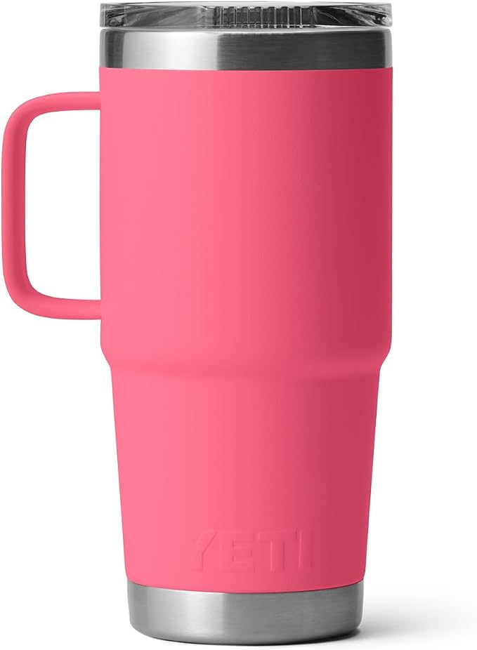 YETI Rambler 20 oz Travel Mug, Stainless Steel, Vacuum Insulated with Stronghold Lid - Image 6
