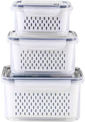 3Pack Fridge Food Storage Container Set by Ronanemon