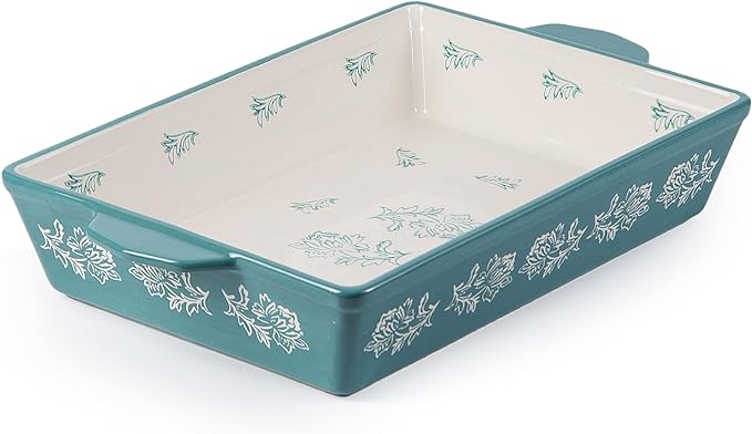 Wisenvoy Casserole Dish Baking Dish Ceramic Lasagna Pan Bakeware Sets Baking by wisenvoy