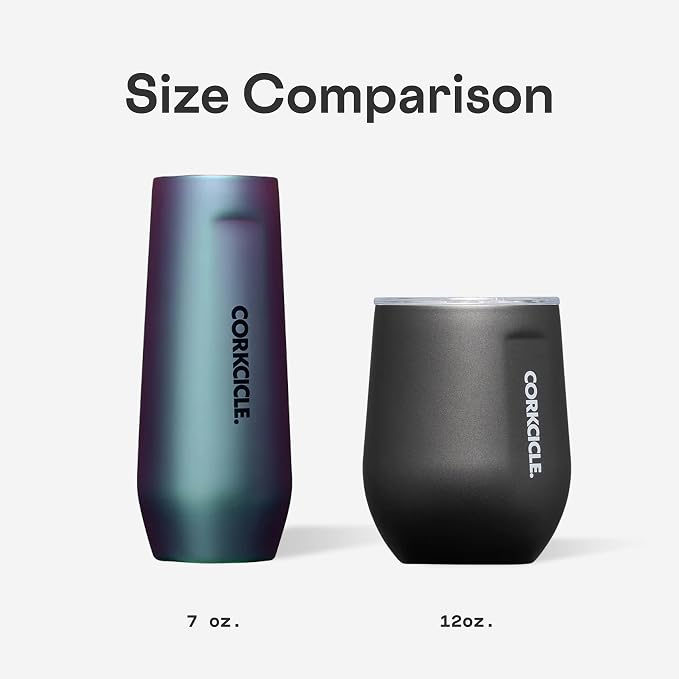 Corkcicle Stemless Insulated Wine Glass Tumbler - Beverages Cold 6 & Hot 3 Hours - Stainless Steel - Easy-Grip - Summer Drinkware Gift - Keeps Drinks Ice - 12 oz - Mickey Tie Dye - Image 7
