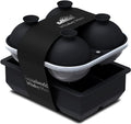 Samuelworld Large Silicone Premium Ice Trays, 2 Inches Big Ice Cube Tray & 2.5 by Samuelworld