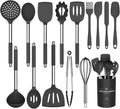 Silicone Cooking Utensil Set, Umite Chef 15pcs Silicone Cooking Kitchen by UmiteChef