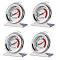 4 Pack Refrigerator Freezer Thermometer Large Dial Analog Thermometer by LinkDm