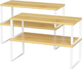 NEX Kitchen Cabinet and Counter Shelf Organizer, Stackable & Expandable by NEX