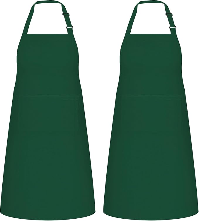 NLUS 2 Pack Kitchen Aprons by NLUS