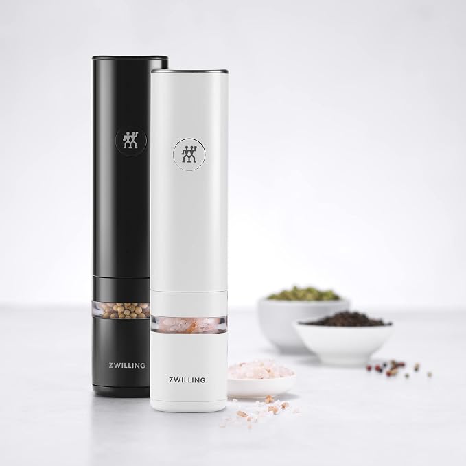ZWILLING Enfinigy 2-pc Electric Salt/Pepper Mill Set - Image 3