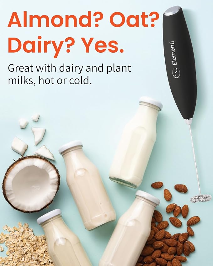 Elementi Milk Frother Handheld - Image 7