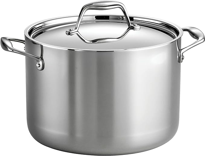 Tramontina Signature Tri-Ply Clad Stainless Steel 8-Quart Stock Pot by Tramontina