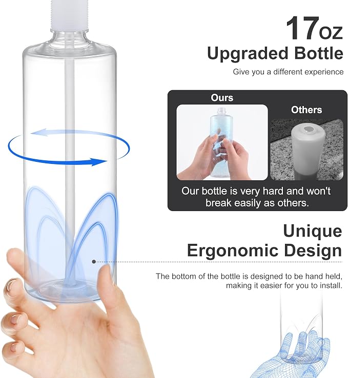 GAGALIFE Soap Dispenser for Kitchen Sink, Kitchen Sink Soap Dispenser - Image 3