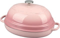 EDGING CASTING Enameled Oval Cast Iron Dutch Oven Pot by EDGINGCOOKWARE