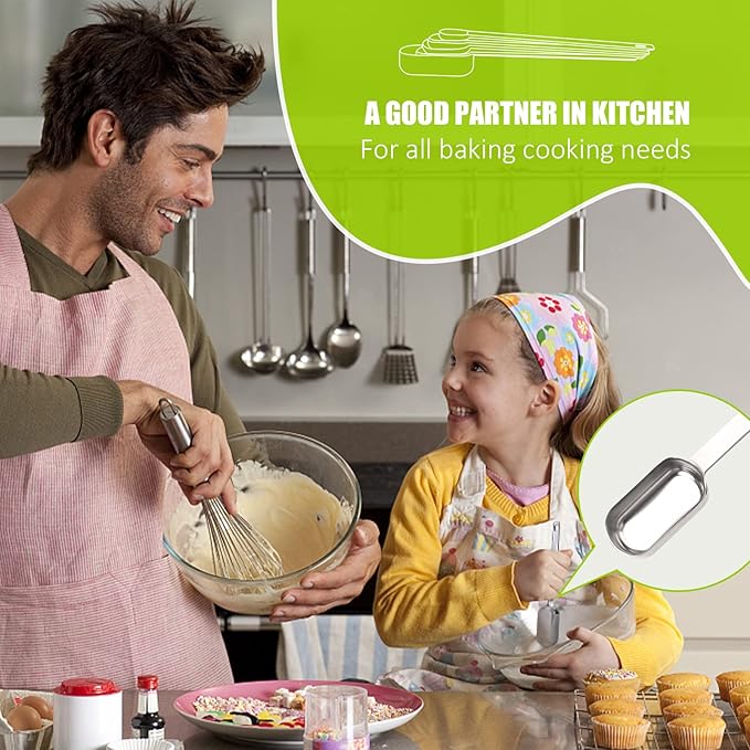 2PCS 1tbsp Single Measuring Spoon, Stainless Steel Long Handle Individual - Image 6