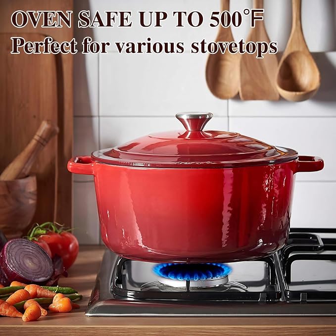Enameled Cast Iron Dutch Oven - Image 5