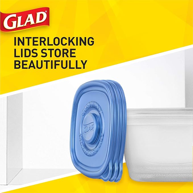 Glad GladWare Medium Rectangle Food Storage Containers - Image 6