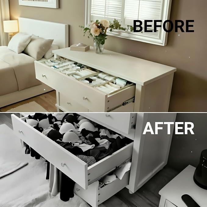 Clothes Drawer Organizer Set - Image 6