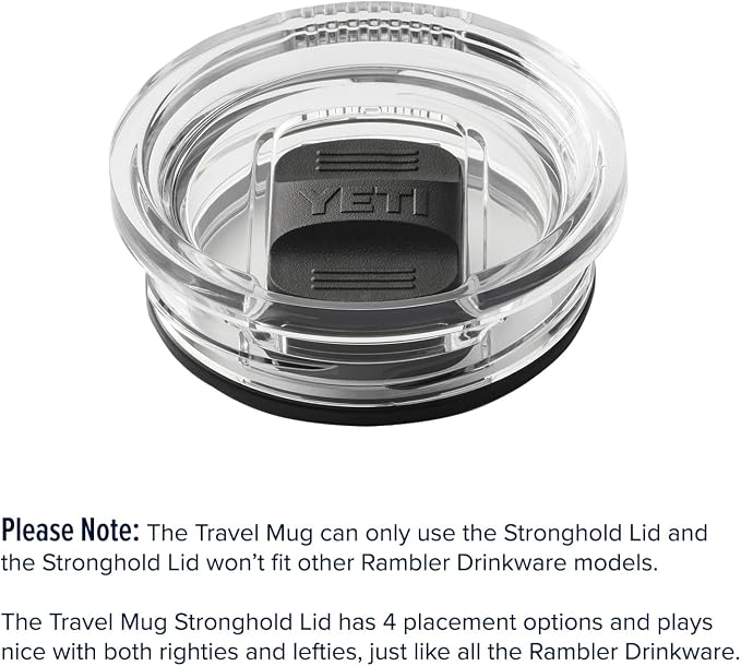 YETI Rambler 20 oz Travel Mug, Stainless Steel, Vacuum Insulated with Stronghold Lid - Image 7