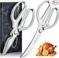 TIJERAS Kitchen Scissors Set Silver by TIJERAS