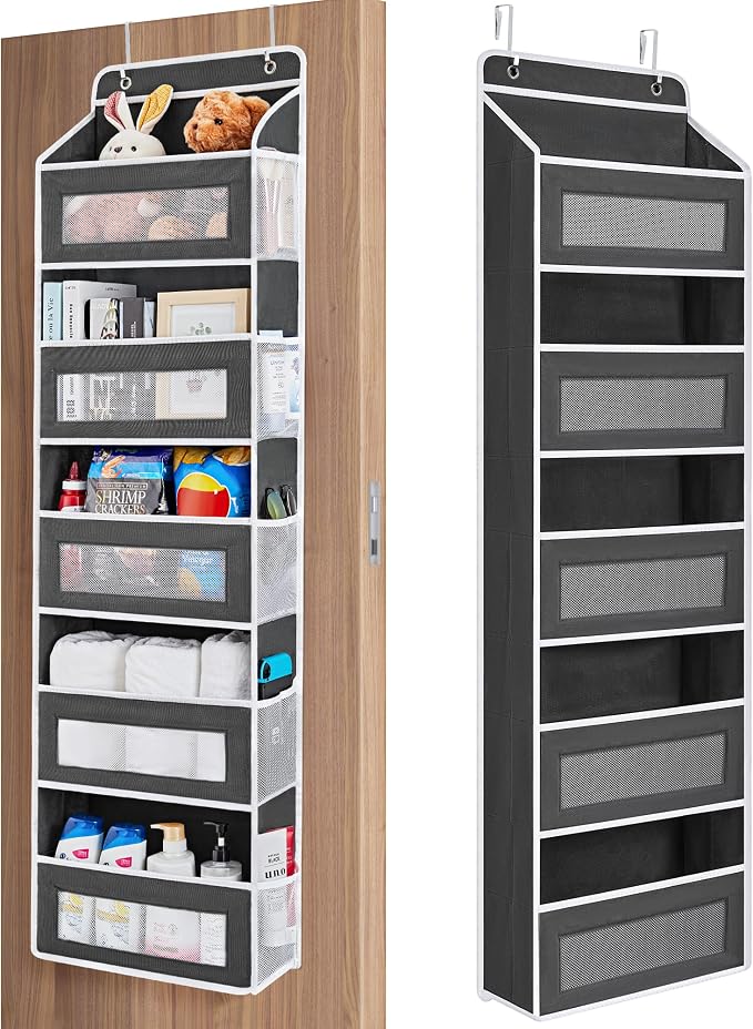 JARLINK Over the Door Organizer Storage, 5 Shelf Hanging Organizer by JARLINK