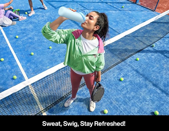 POWCAN 26 oz Insulated Water Bottle with 2-in-1 Straw and Spout Lid, Keep Cold 24H, Leak-Proof, Fits in Car Cup Holder, Stainless Steel Water Bottle for Sports, Travel, and School (Dark Knight) - Image 8