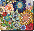 Rnivvi Dish Drying Mat for Kitchen Counter, 16 x 18" Cute Flower Theme by Rnivvi