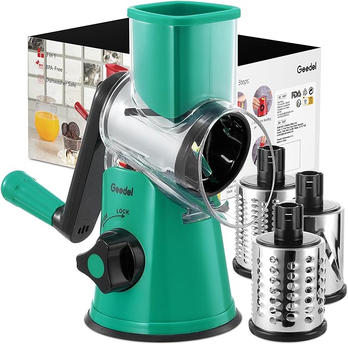 Geedel Rotary Cheese Grater by Geedel