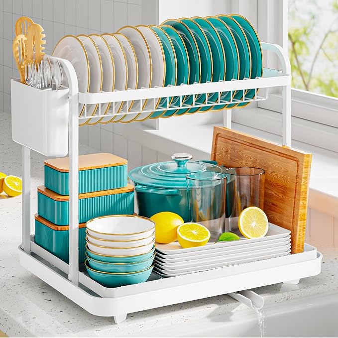 Sakugi 2-Tier Dish Drying Rack by Sakugi