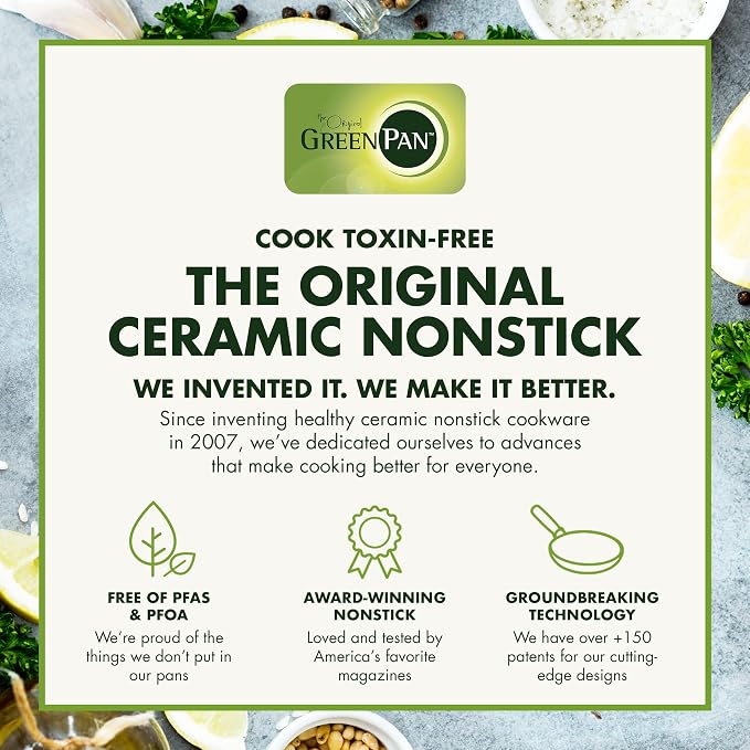 GreenPan Lima 5.2QT Nonstick Stock Pot - Image 8