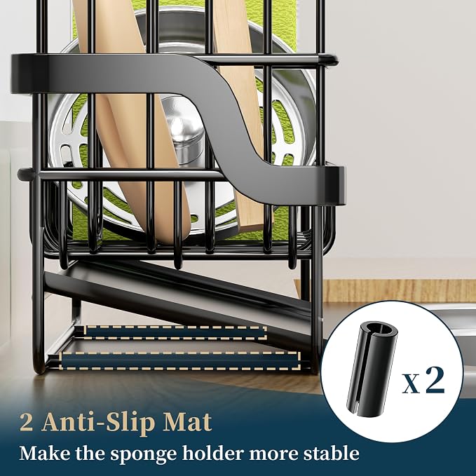 Consumest Sponge Holder for Kitchen Sink - Image 6