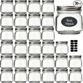 Mason Jars 8 oz 30 Pack- Small Mason Jars by Rainforce